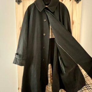 BIG & TALL - Men's Burberry Long Single Breasted Belted Trench Coat - 3XB